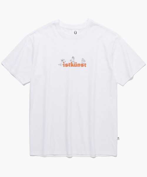 พร้อมส่ง ISTKUNST- HEART ANGEL TEE ไซส์ M อก 46 (Sale 50% OFF)