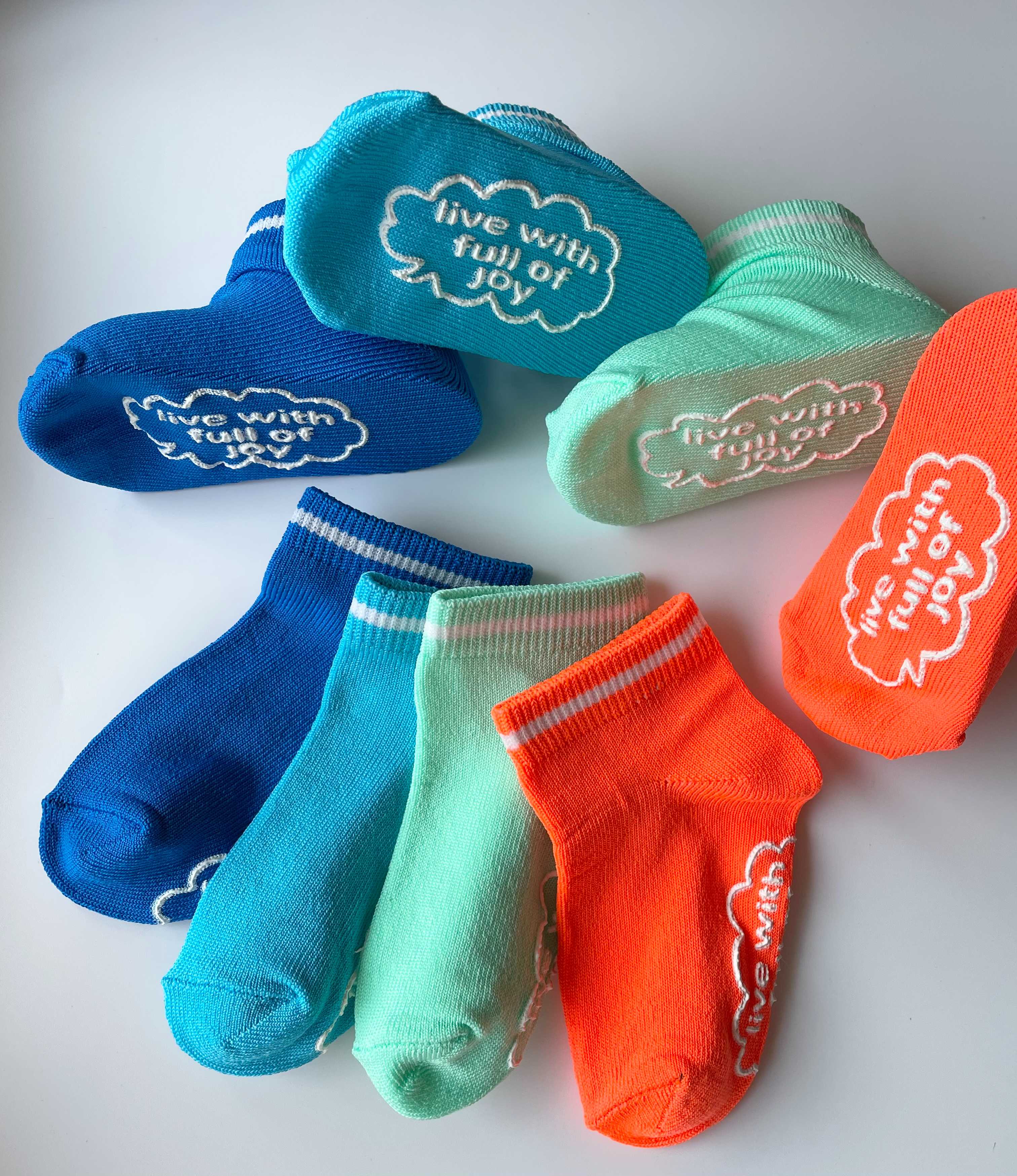 Neon - 4 pairs pack