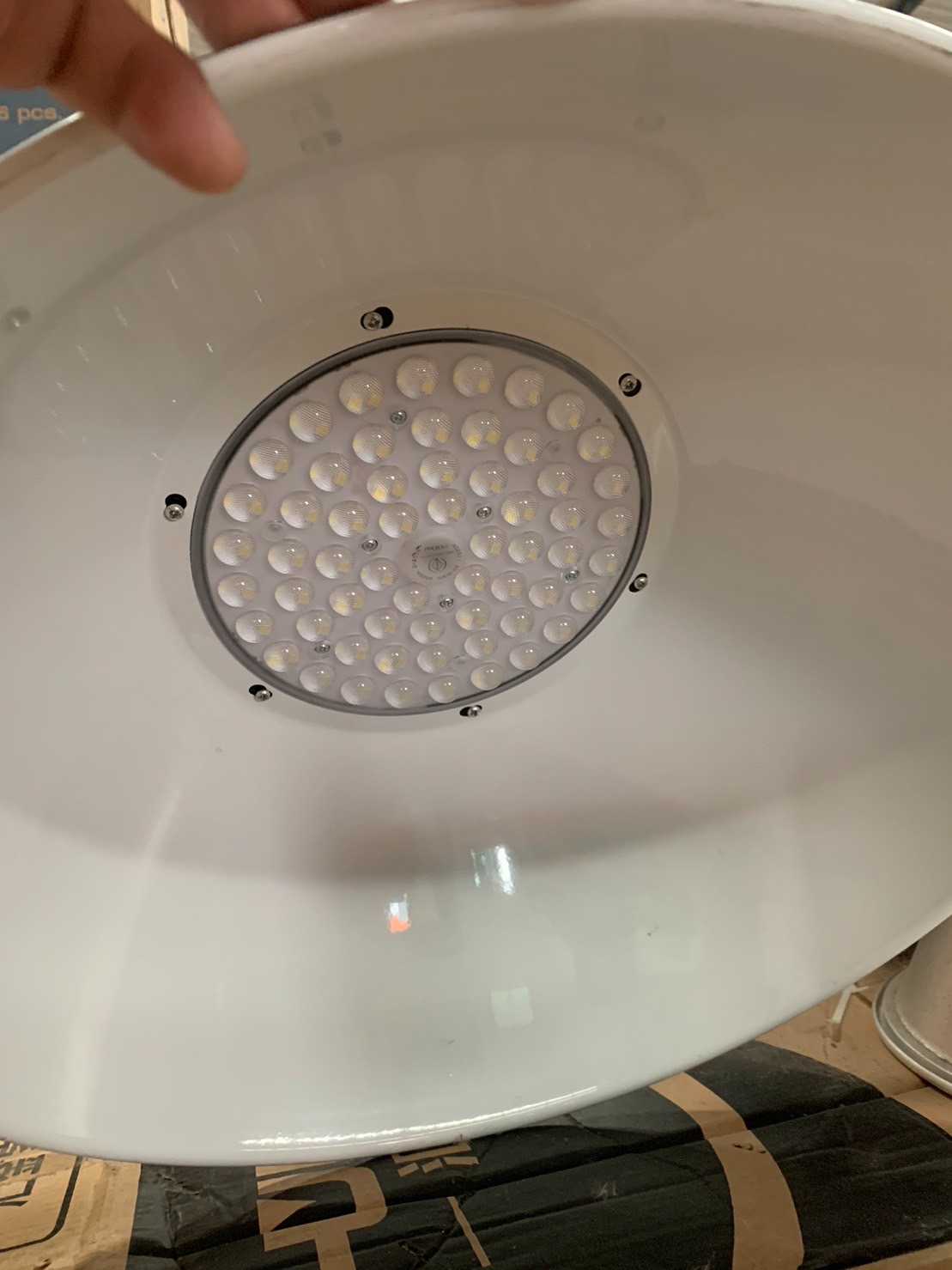 โคมไฮเบย์LED 150w  แสงขาว 15,000lm.สำหรับความสูง 6-7เมตร