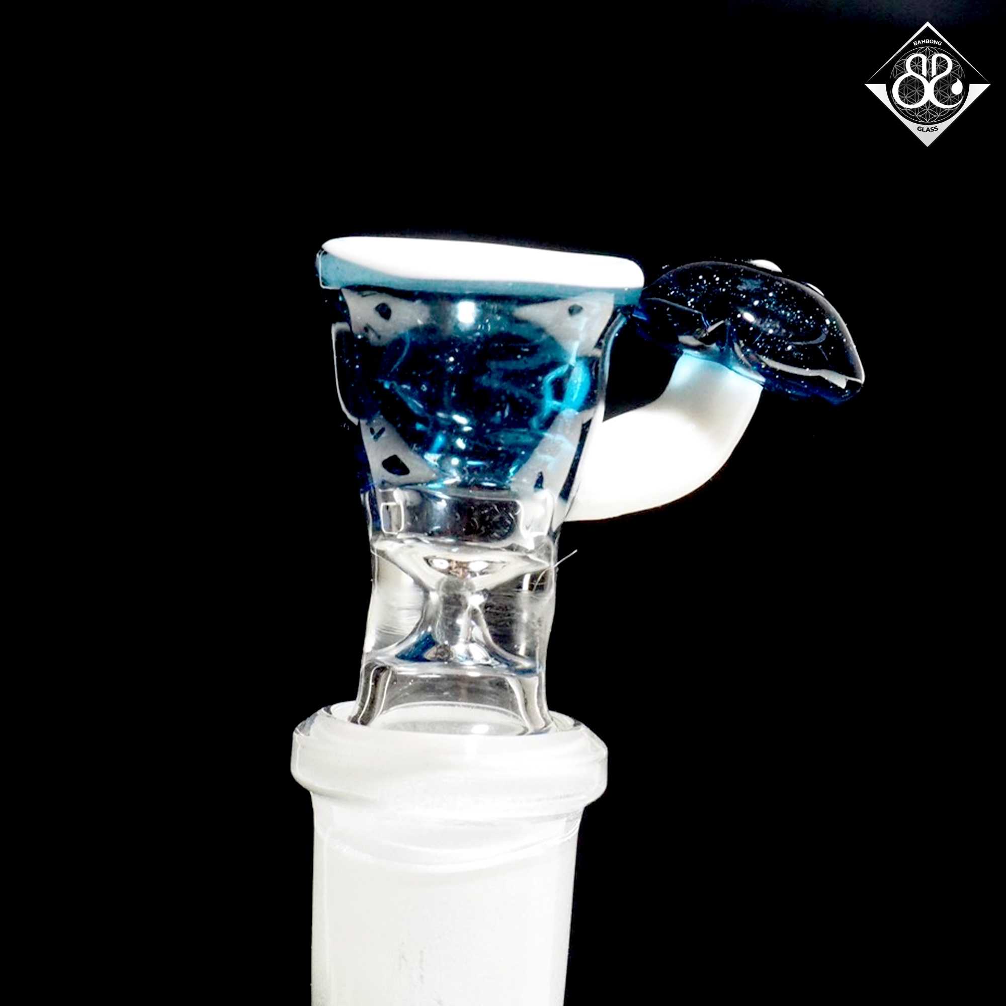 14mm Slide Single Mushroom Blue Stardust