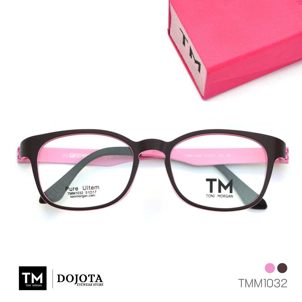 กรอบแว่นทรงเหลี่ยม Toni Morgan รุ่น TMM1032 สีชมพู