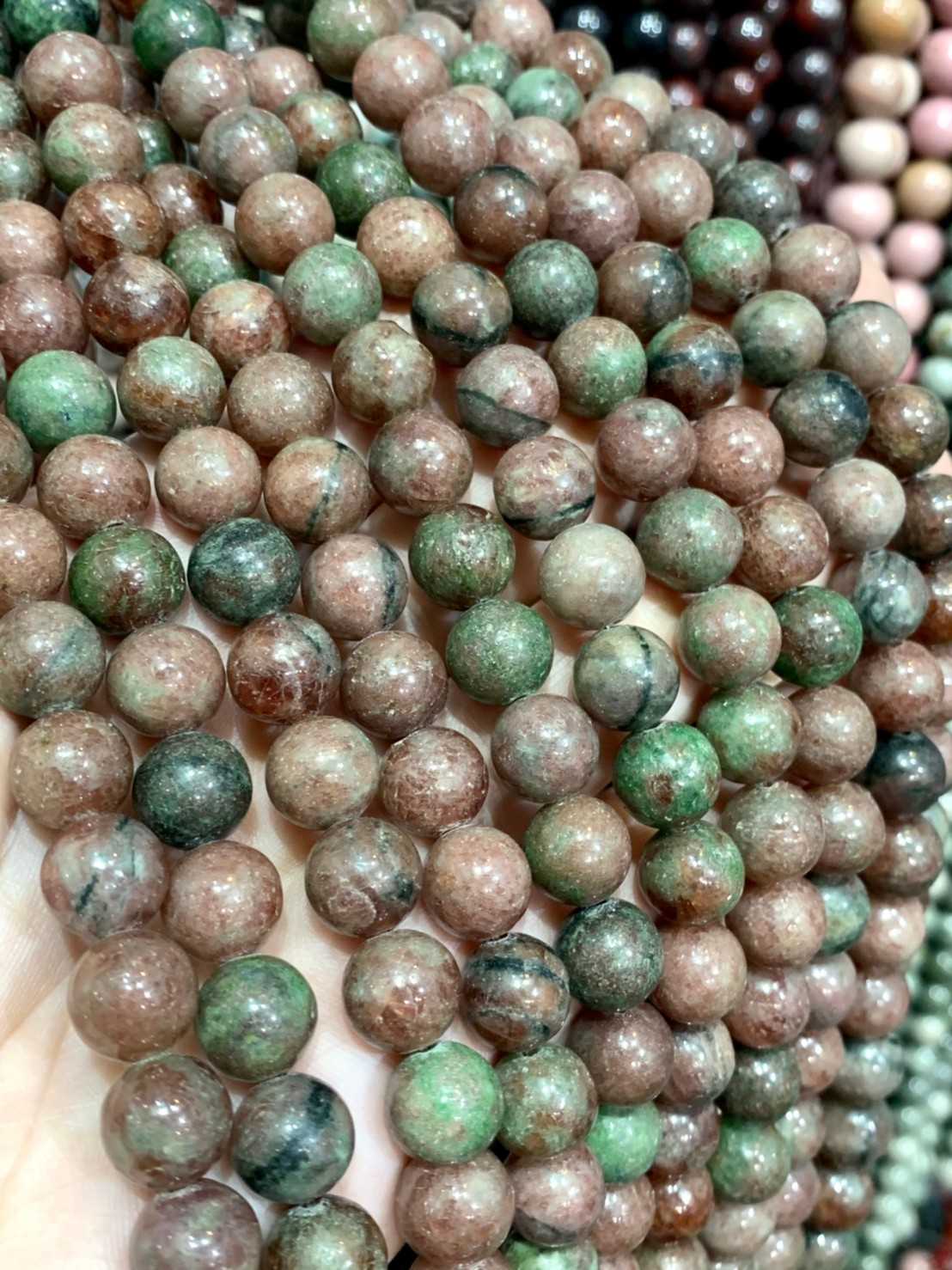 ออทัมน์ แจสเปอร์ (Autum Jasper) เกรด A ทรงกลม