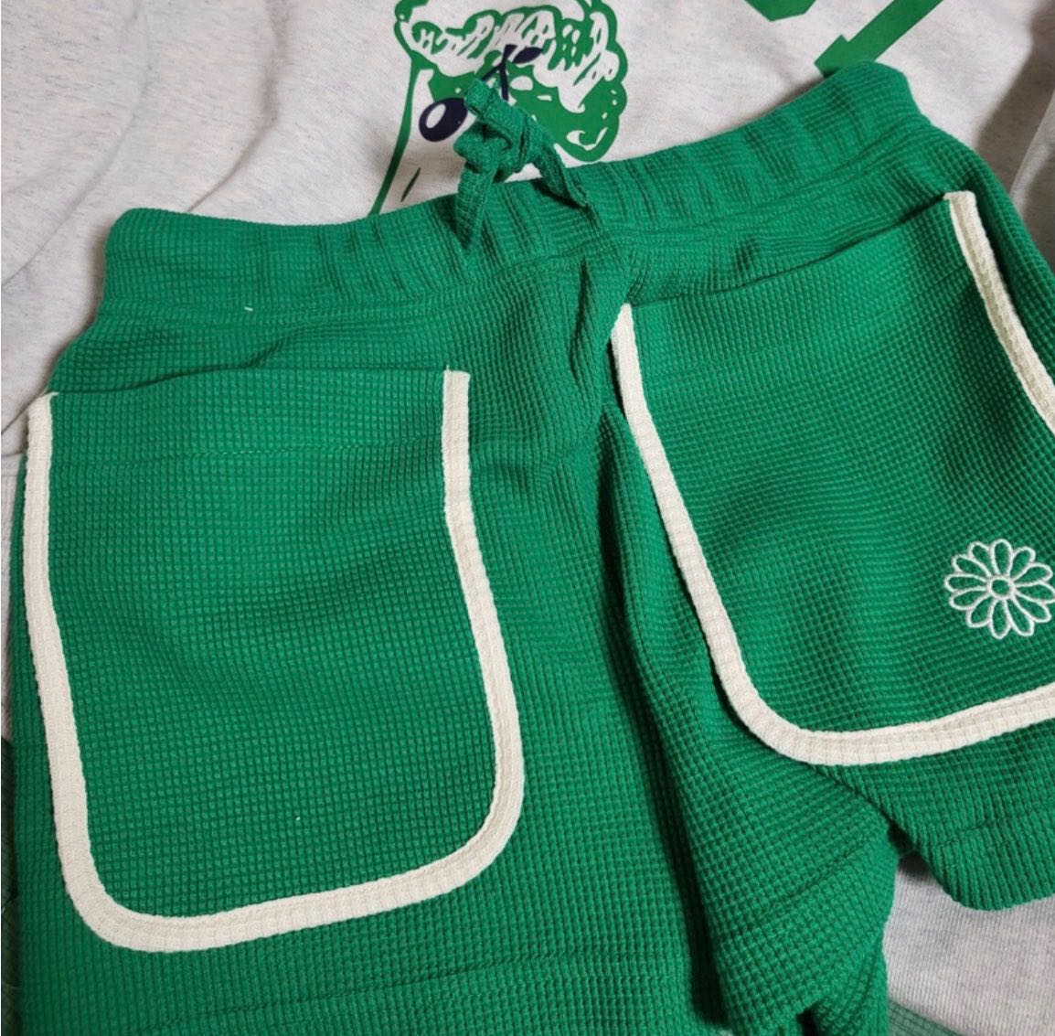 พร้อมส่ง MARDI MERCREDI Waffle Shorts