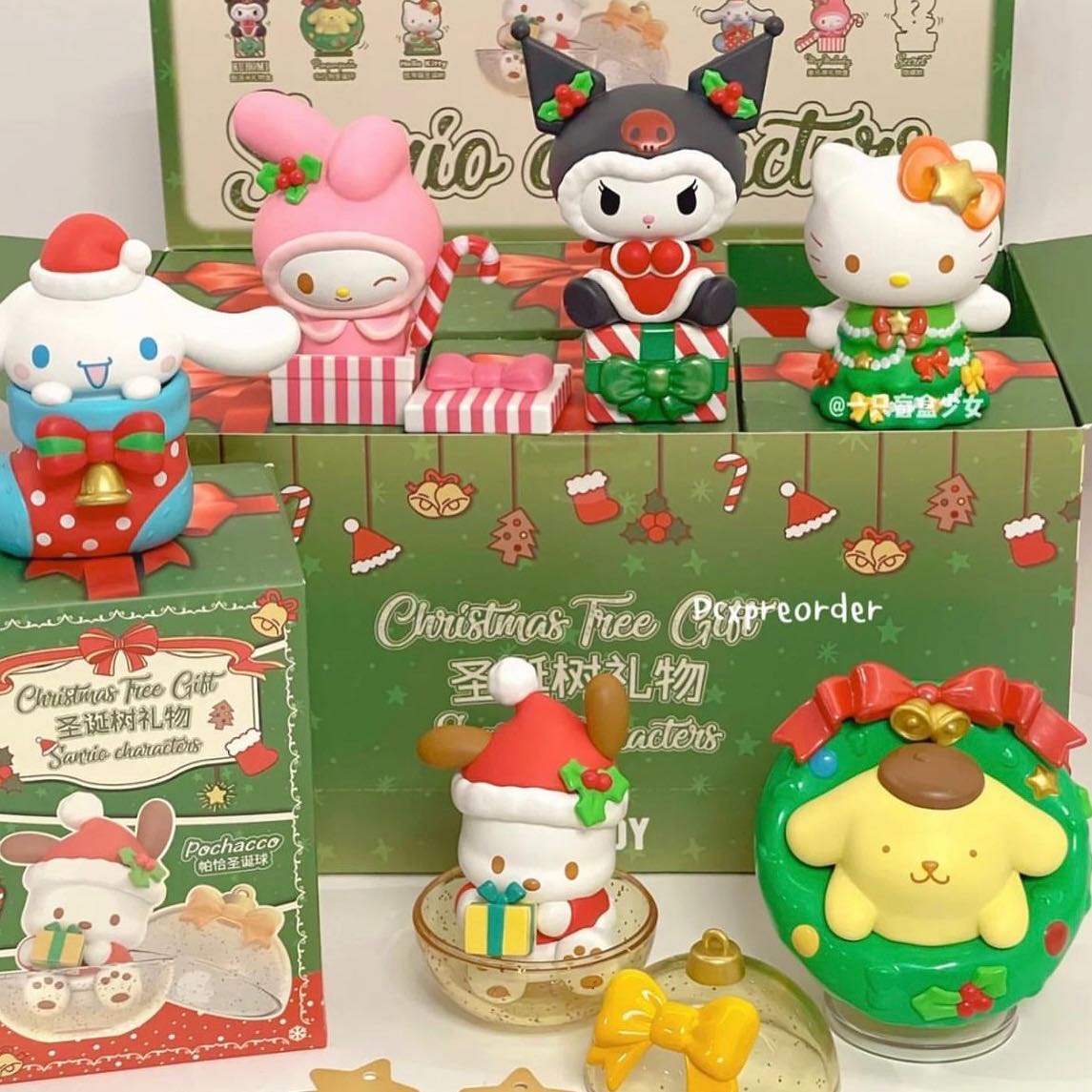 [Pre] กล่องสุ่ม sanrio คอลเลคชั่นคริสมาส