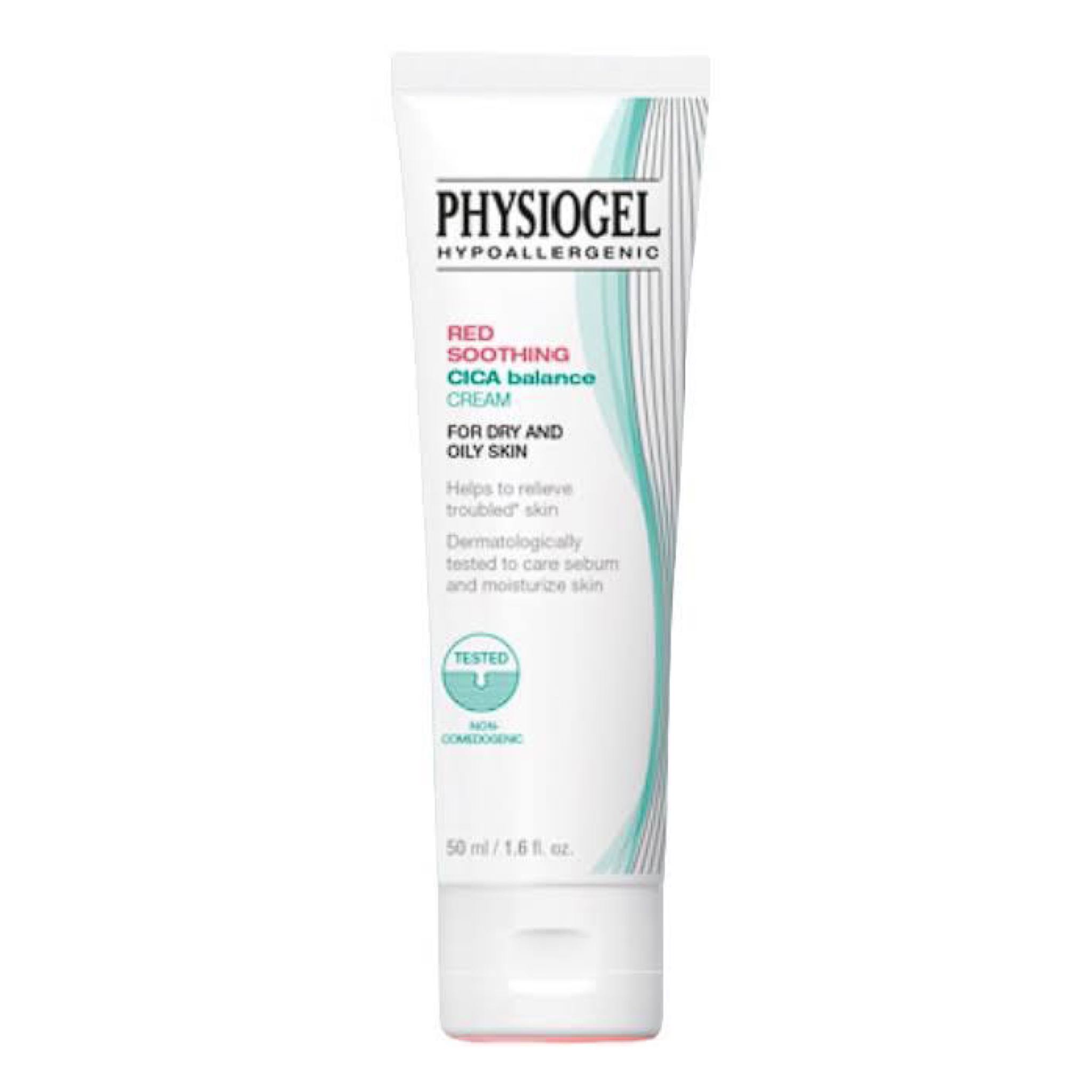 Physiogel Red Soothing  Cica Balance Cream 50ml.
