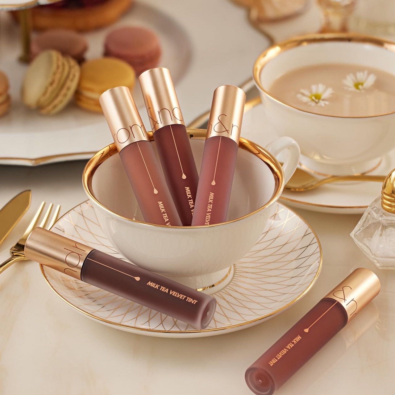 Rom&nd Milk Tea Velvet Lip Tint 