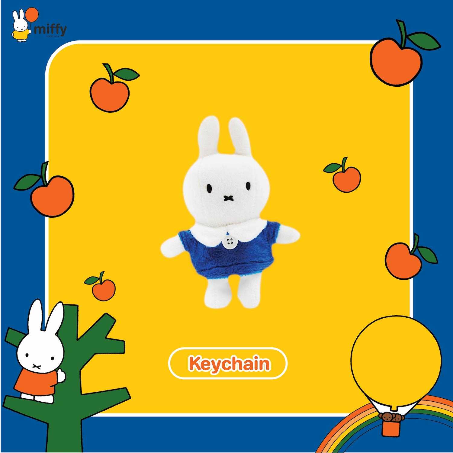 Codec Keychain Miffy - Blue