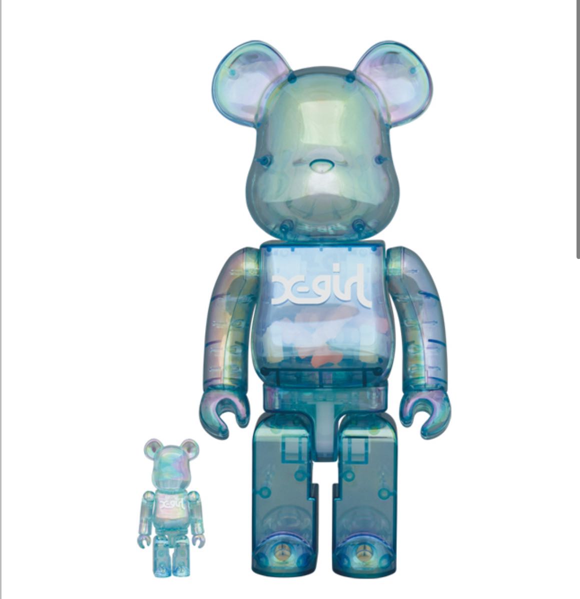 BE@RBRICK X-girl 2021 100％ & 400％