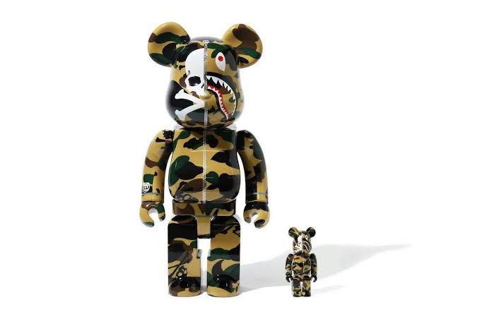 Bearbrick Bape x Mastermind Yellow 400/100
