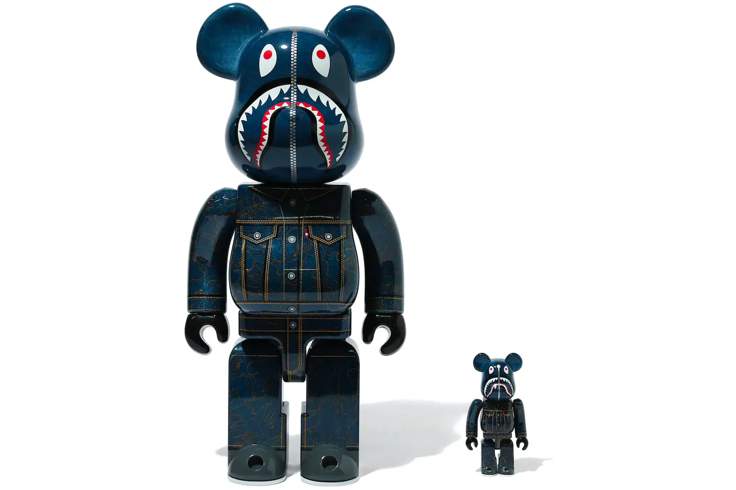 Bearbrick Bape x Levi's 400/100