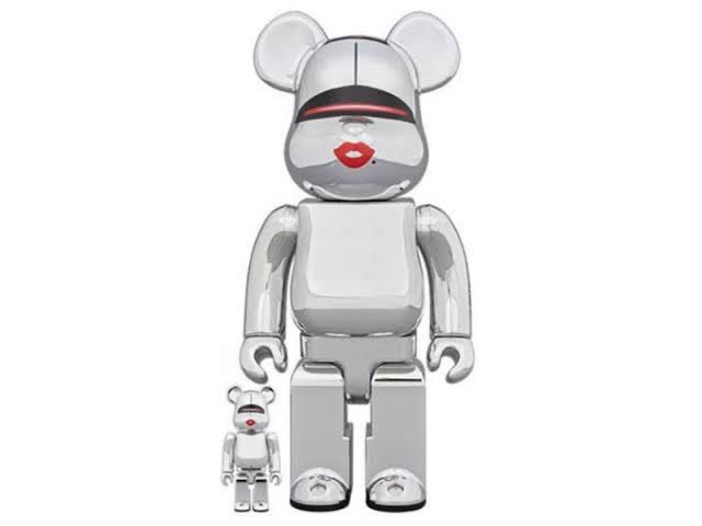 Bearbrick Sorayama 2G Silver 400/100