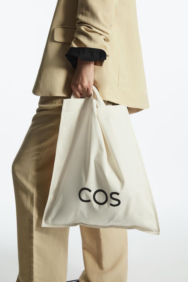 Tote bag cos on sale