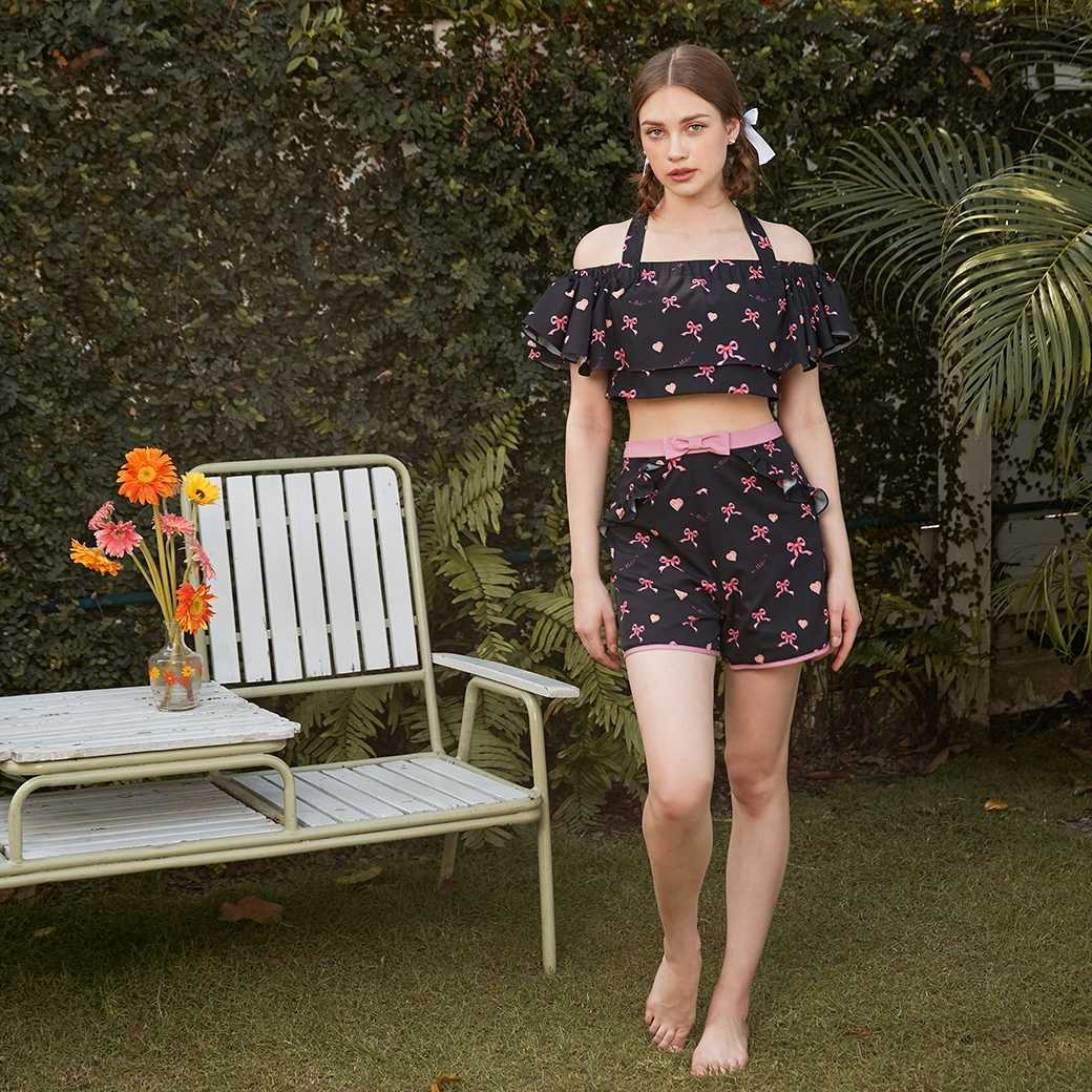 Lolyne Shorts - Malabrand SS23 M09 กางเกงขาสั้นพิมพ์ลาย