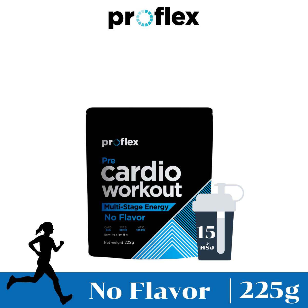 Proflex Pre-Cardio Workout Multi-Stage Energy