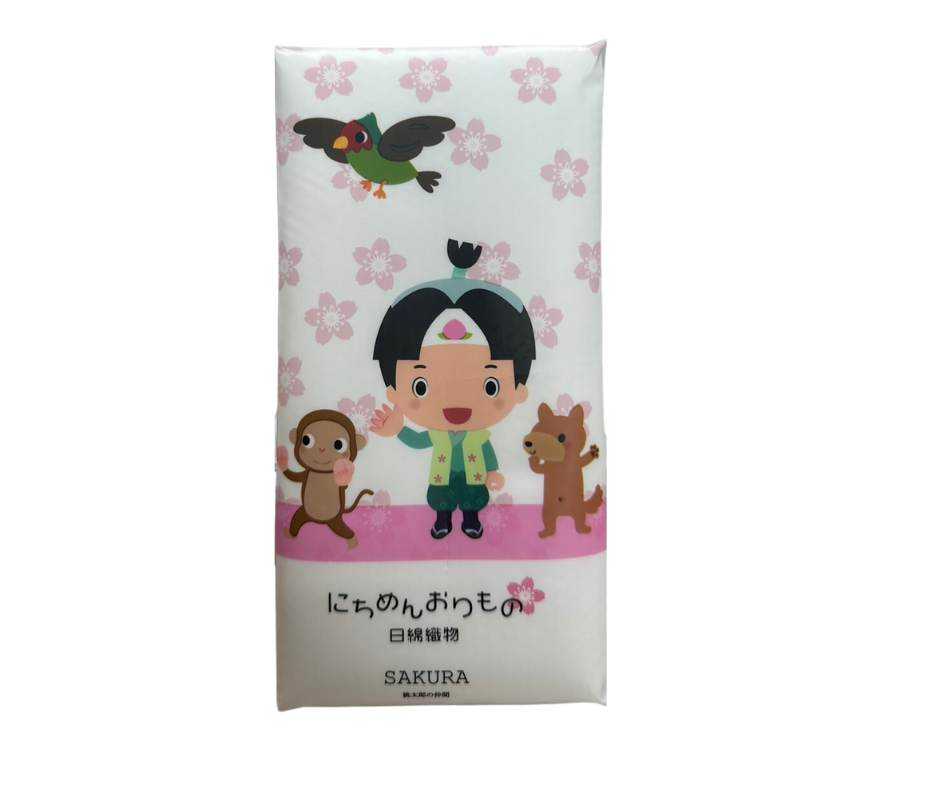 กระดาษเช็ดหน้านิชิเมนลายซากุระ 60 แผ่น (ห่อพลาสติกใหญ่)
