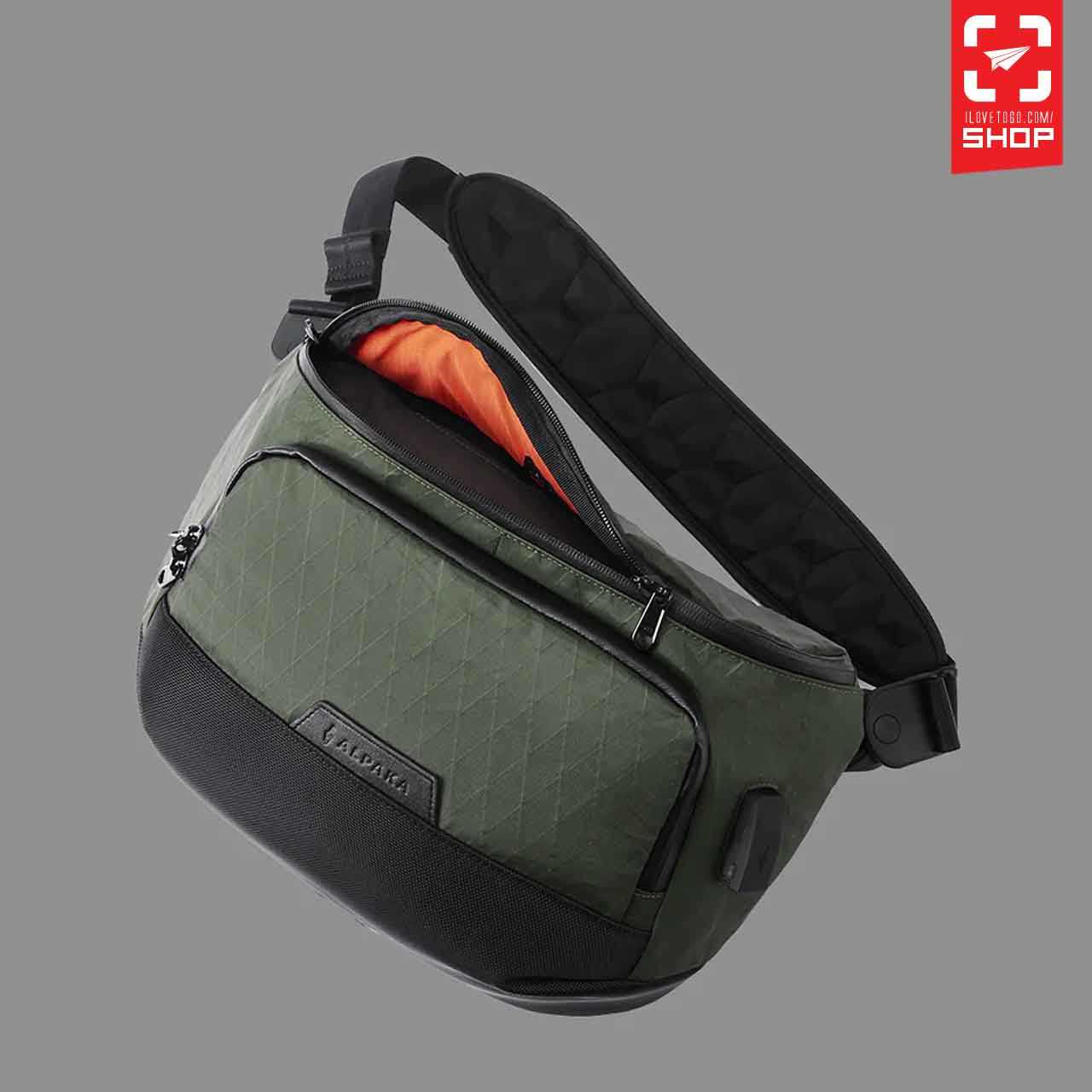 กระเป๋า Alpaka - Bravo Sling MAX ver.2 สี X-PAC Dark Green