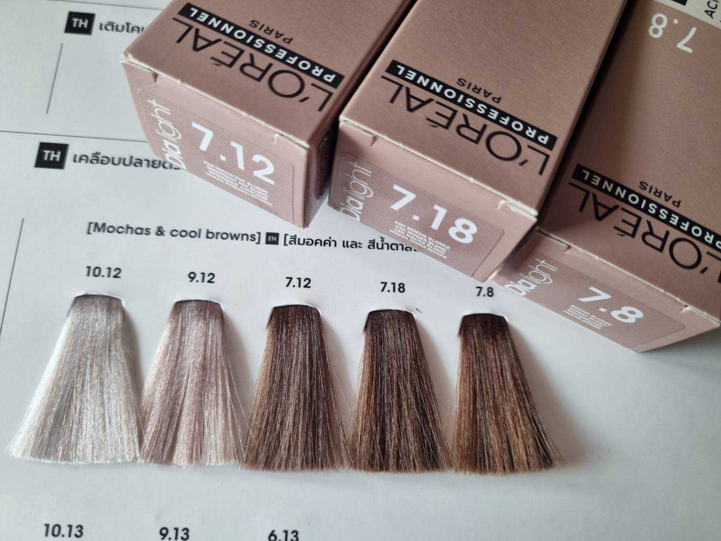 Loreal Dialight ammonia free hair semi permanent color cream 50ml with developer 75ml