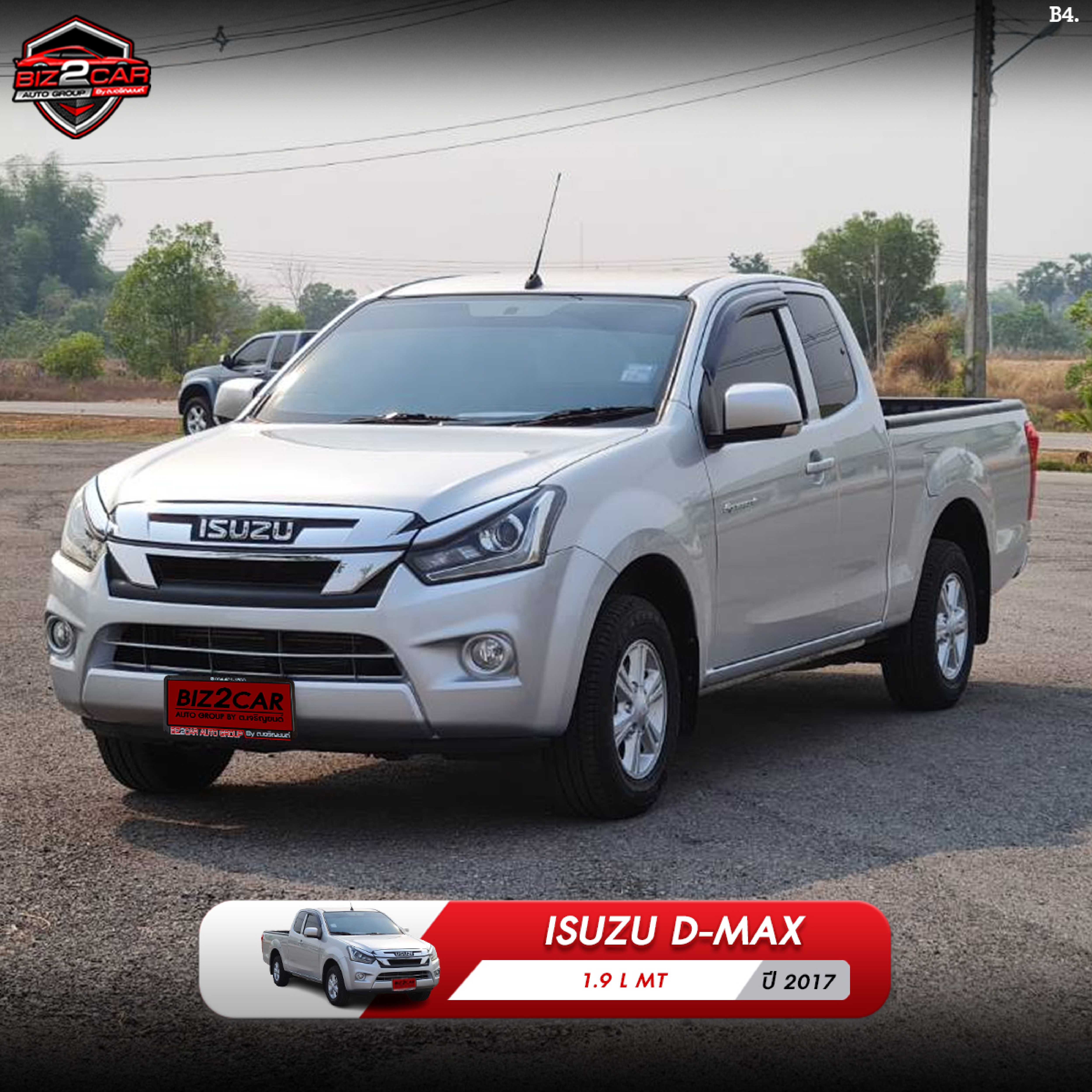 [B4] ISUZU D-MAX CAB 1.9 L MT 2017