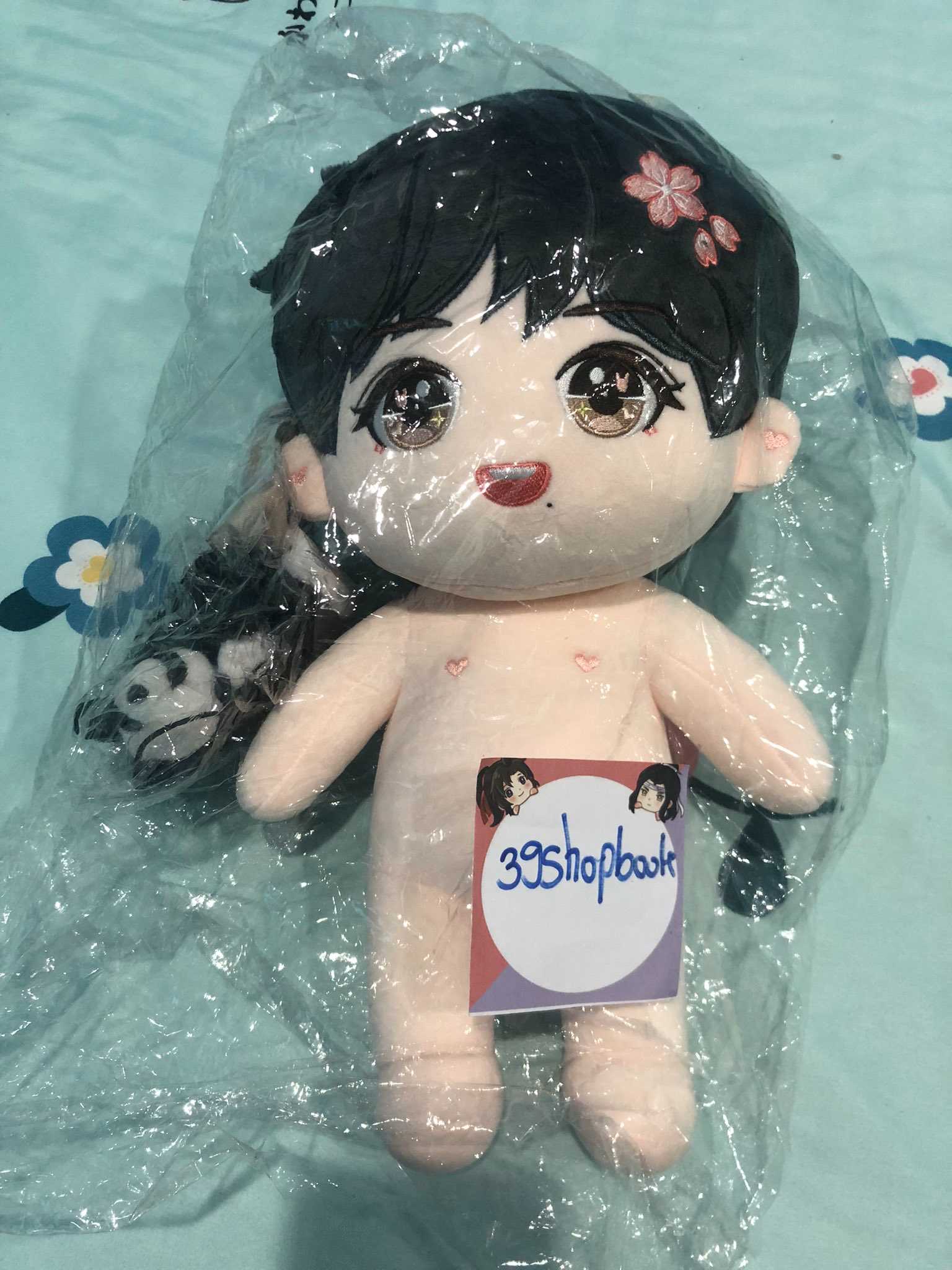 ตุ๊กตาเซียวจ้านซากุระ 40 cm พร้อมชุด แพนด้า