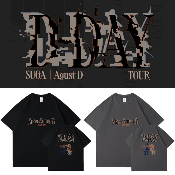 Pre-Order | เสื้อยืด BTS SUGA : D-DAY