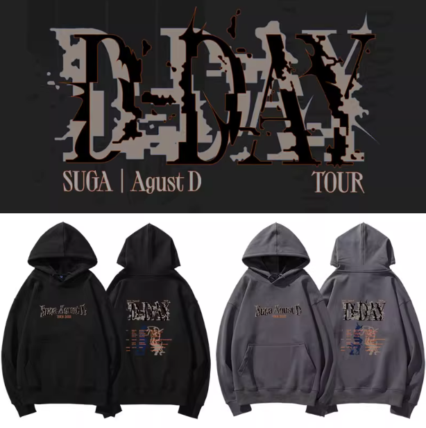 Pre-Order | เสื้อกันหนาว BTS SUGA : D-DAY
