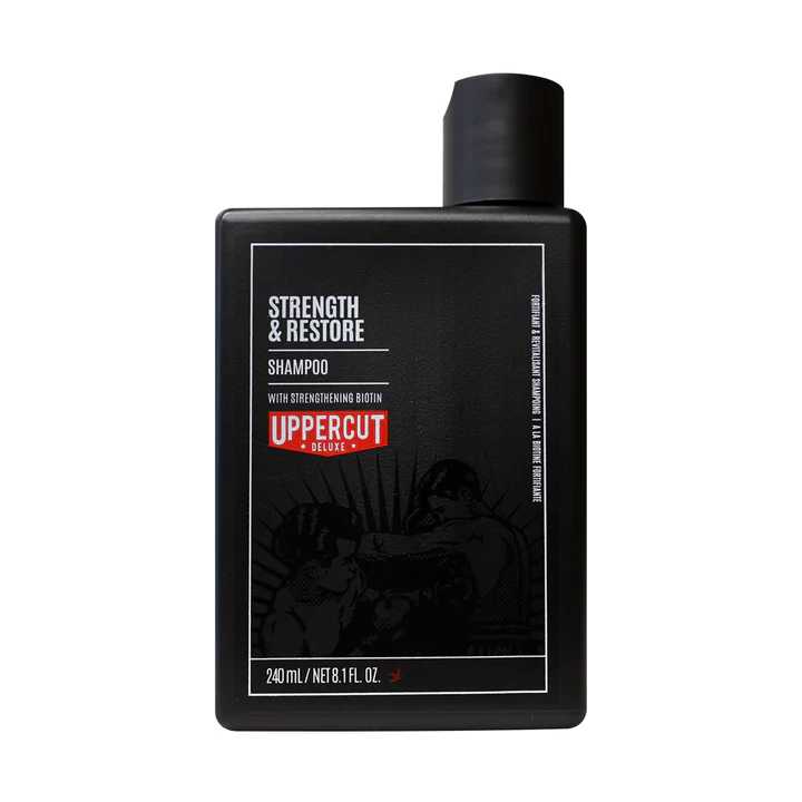 Uppercut Deluxe - Strength & Restore Shampoo แชมพู (240ml)