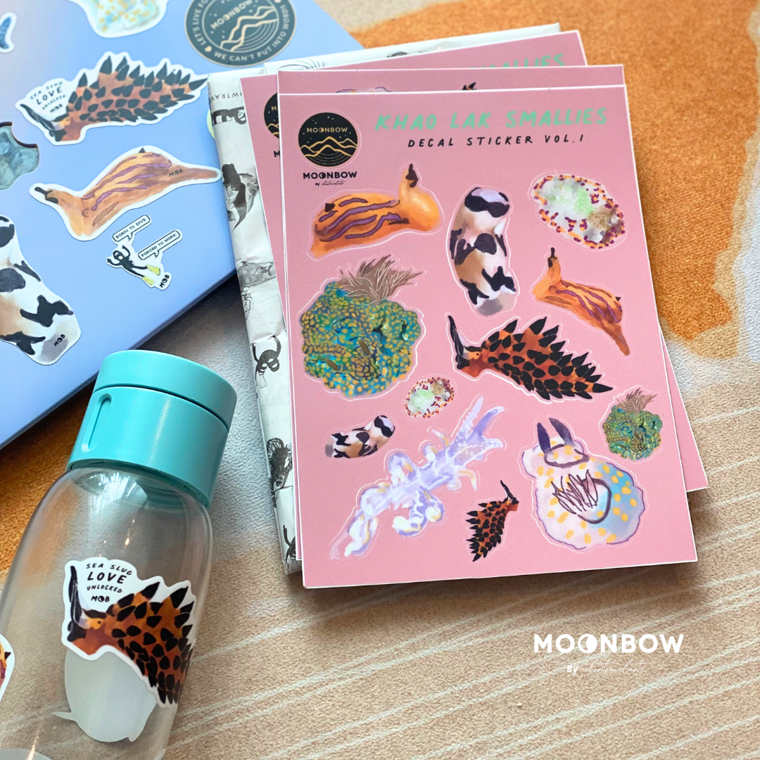 Sticker กันน้ำแบบแผ่นรวม