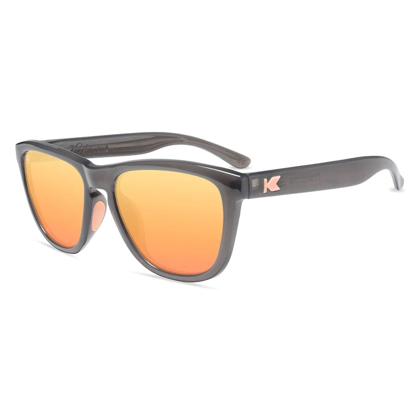 KNOCKAROUND SPORT PREMIUMS JELLY GREY/PEACH ( แว่น กันแดด )