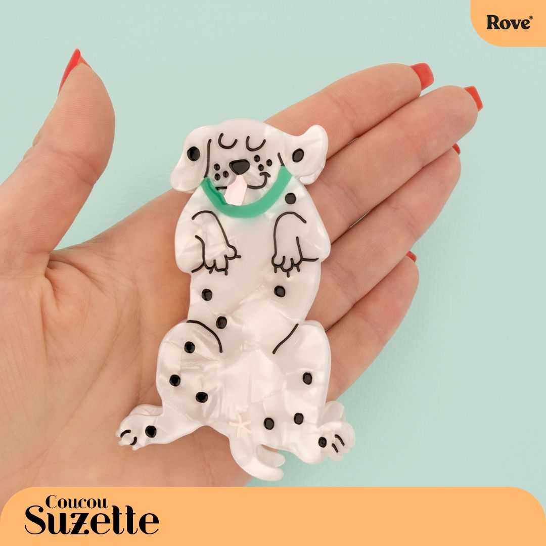 Coucou Suzette Hair Claw - Dalmatian