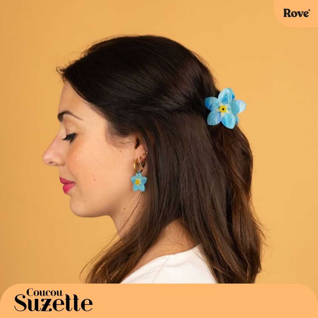 Coucou Suzette Hair Claw - Forget Me Not