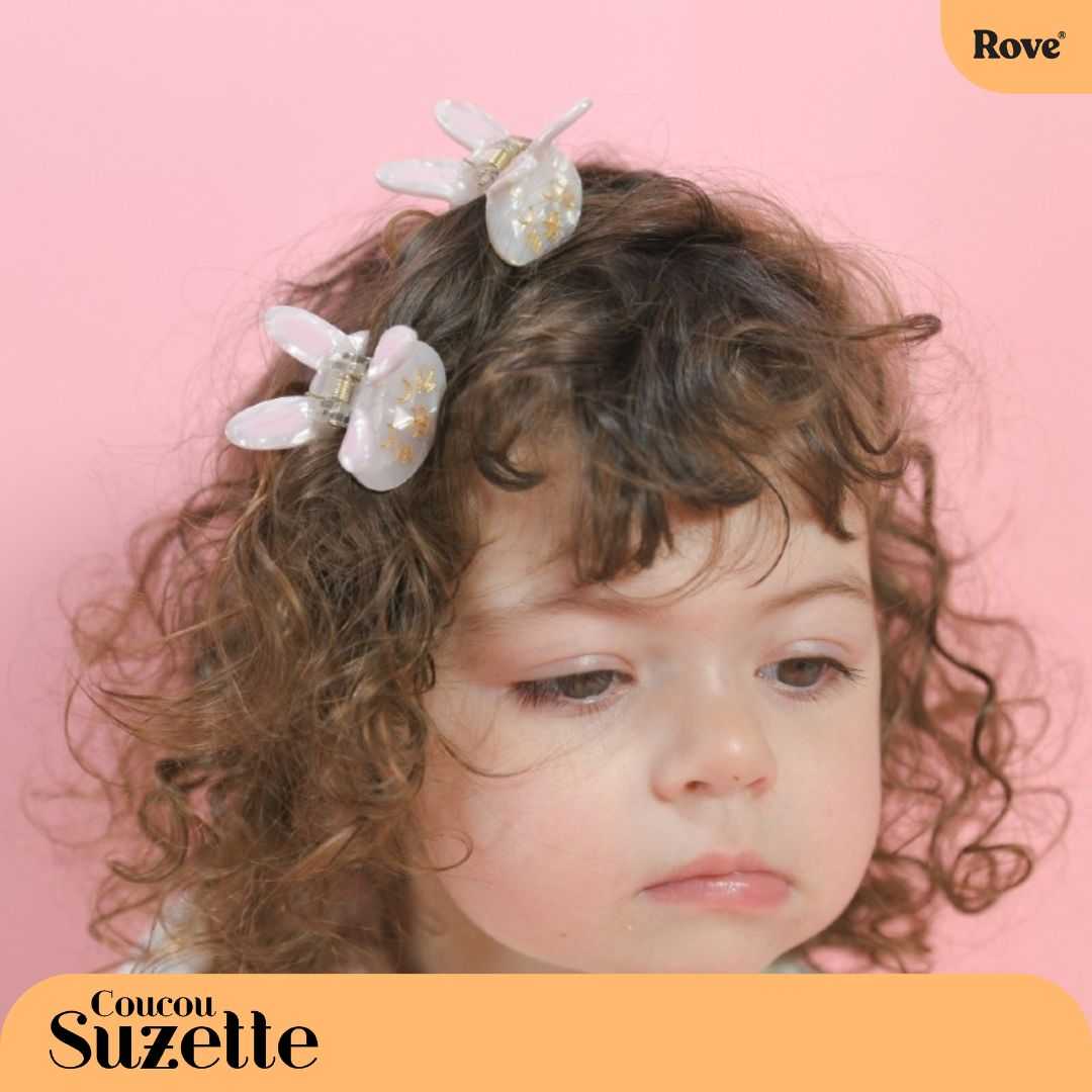 Coucou Suzette Mini Hair Claw - Rabbit