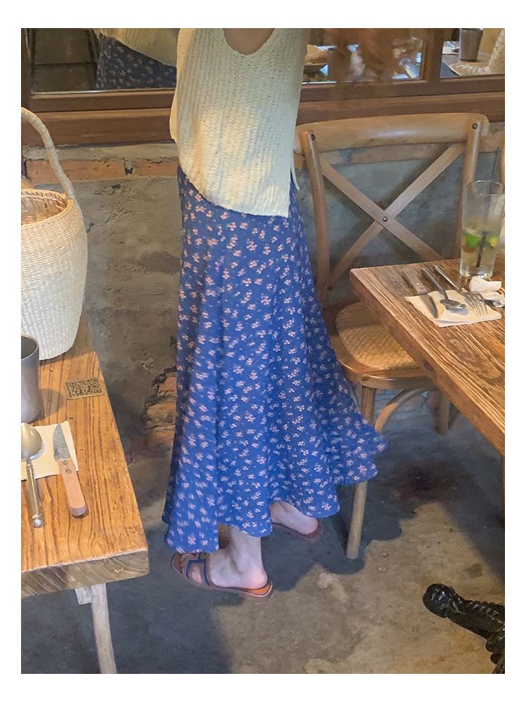 Chesca floral flared skirt [pre order]