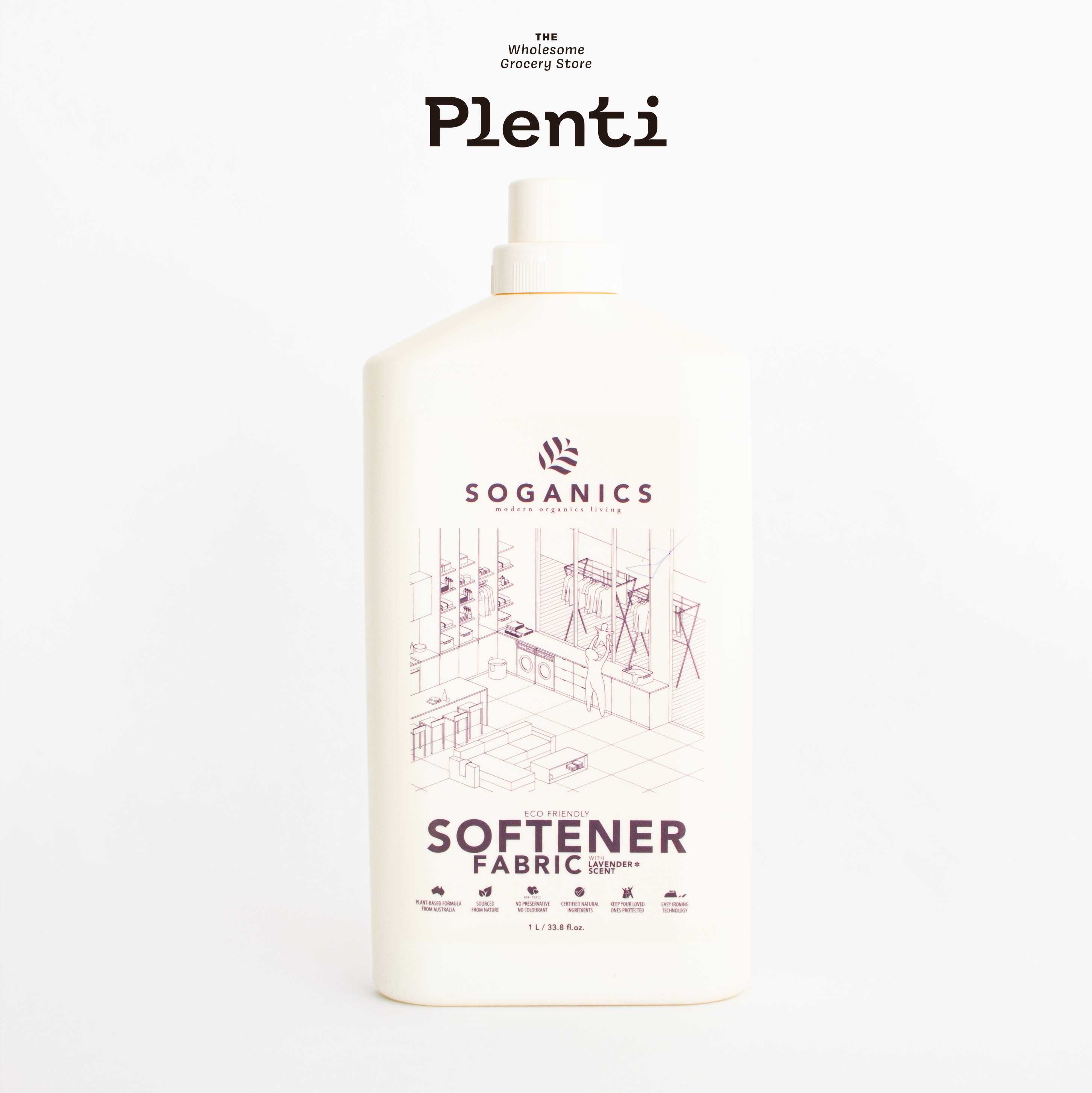 SOGANICS Softener Fabric Bottle
