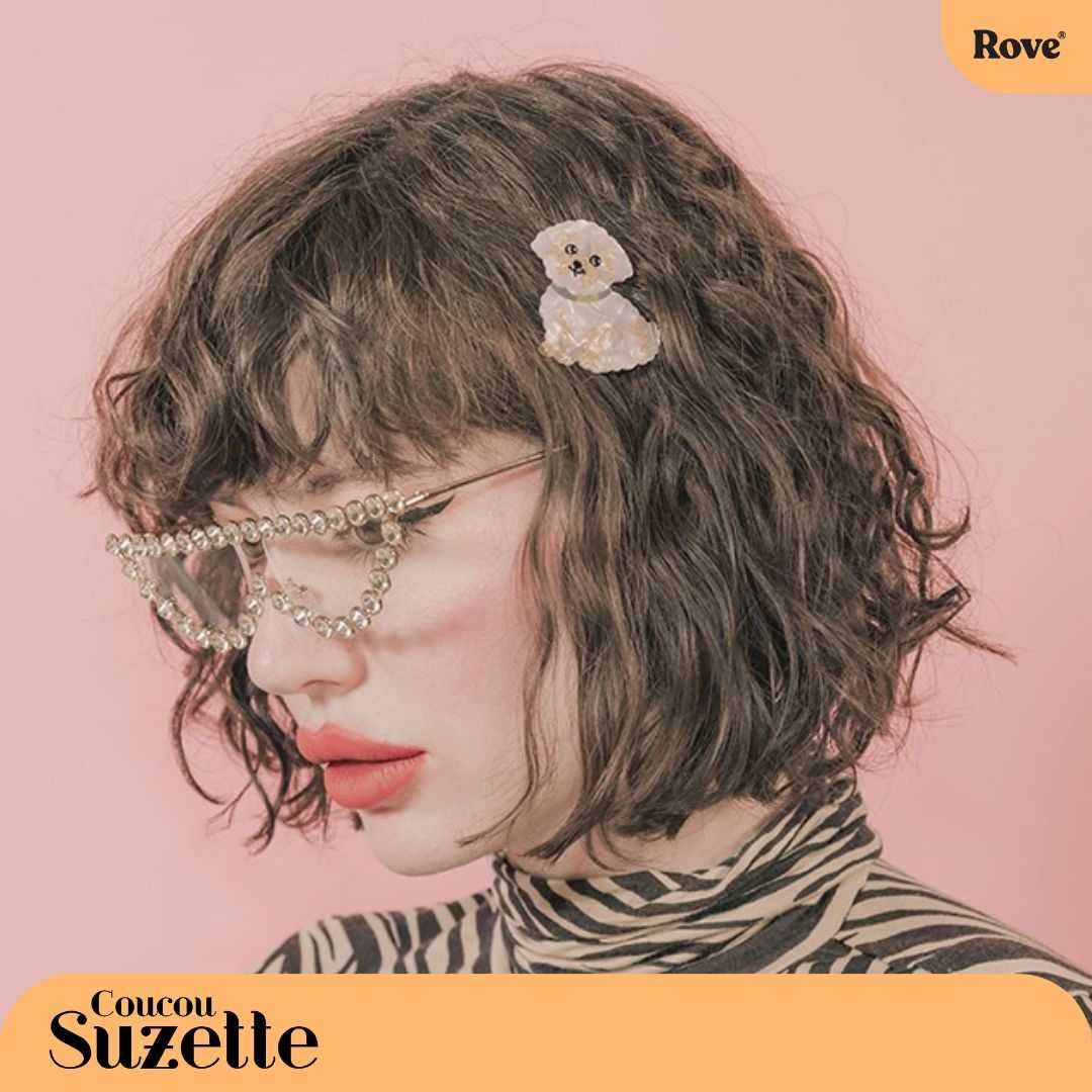 Coucou Suzette Hair Clip - Bichon