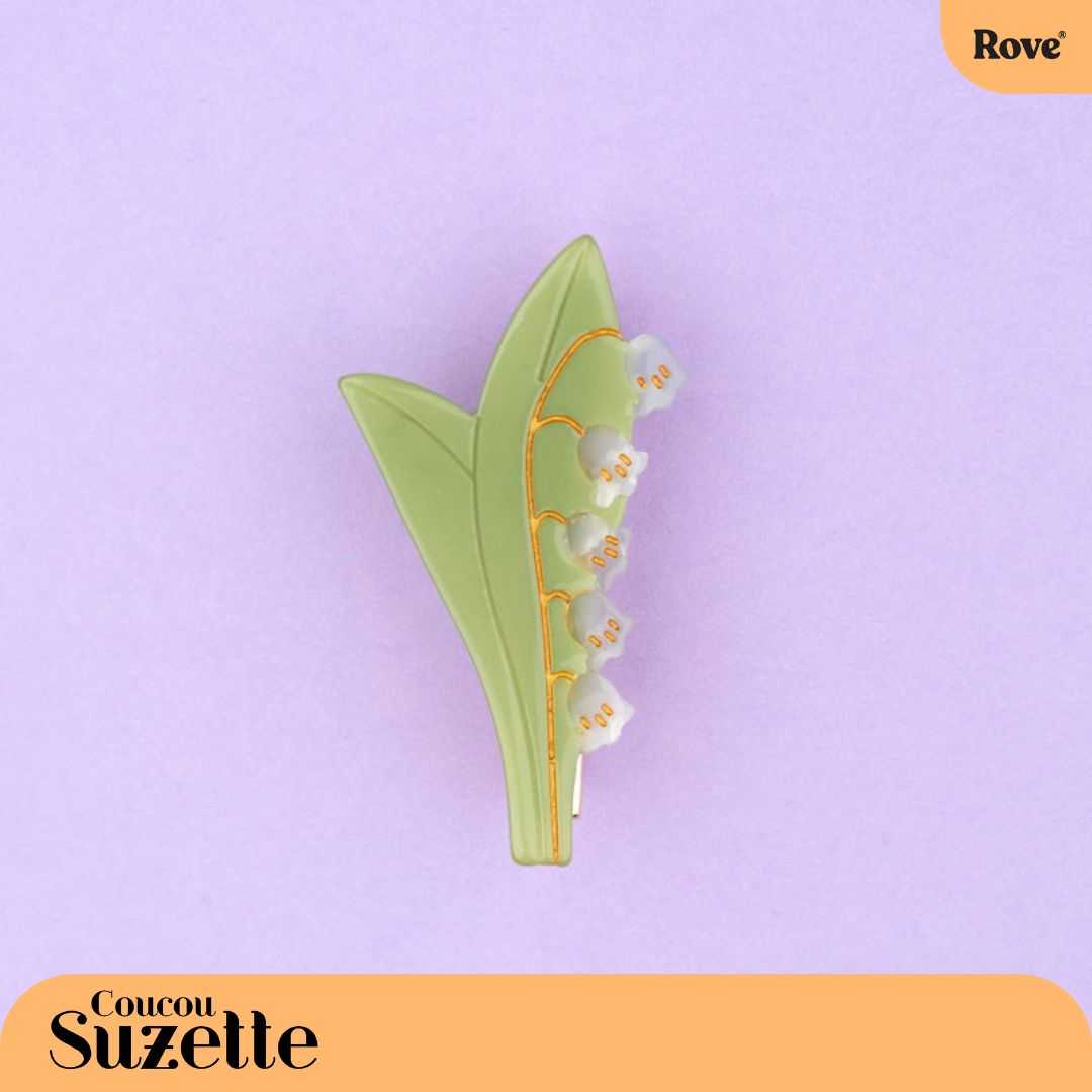 Coucou Suzette Hair Clip - Lily of the Valley