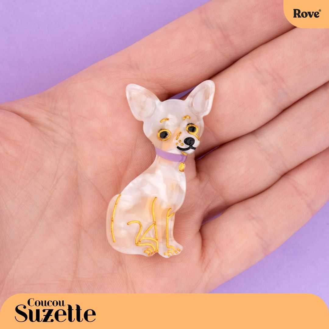 Coucou Suzette Hair Clip - Chihuahua