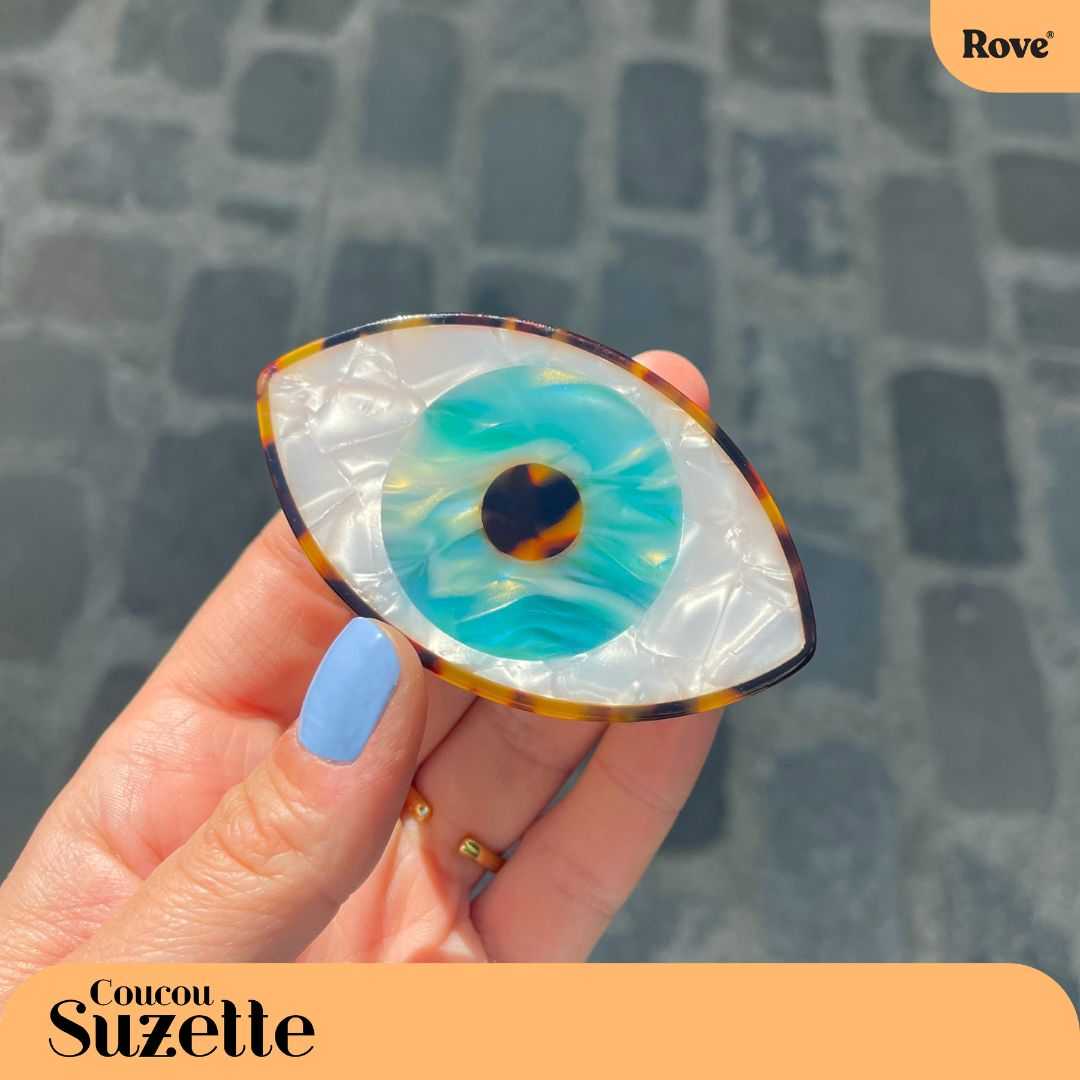 Coucou Suzette Hair Claw - Eye Blue