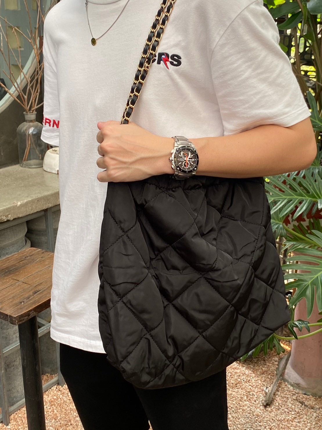 fluffy & chain bag กระเป๋านุ่มม bag05