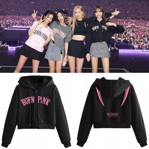 Pre-Order | เสื้อกันหนาว BLACKPINK : คอนเสิร์ต BORN PINK World Tour