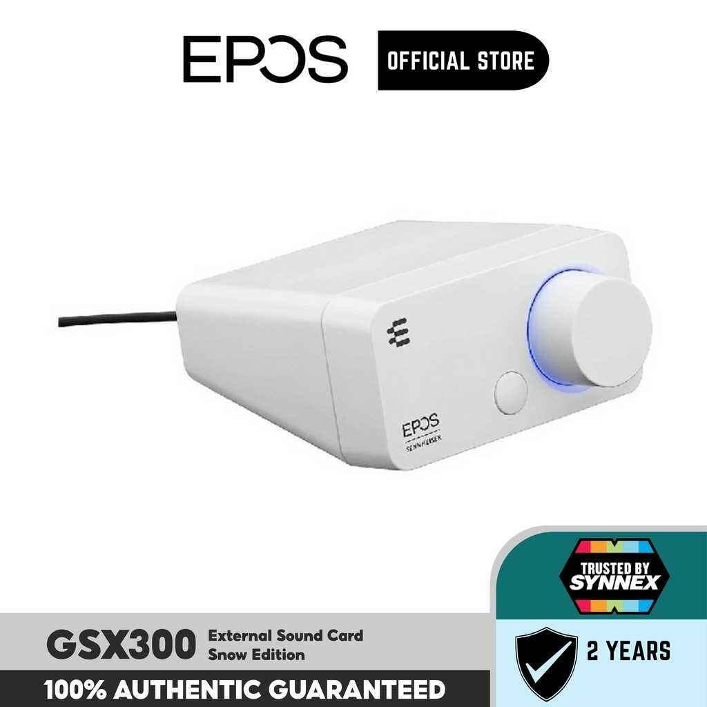 EPOS  Sennheiser GSX 300 External Sound Card Snow Edition (GSX300-WH)