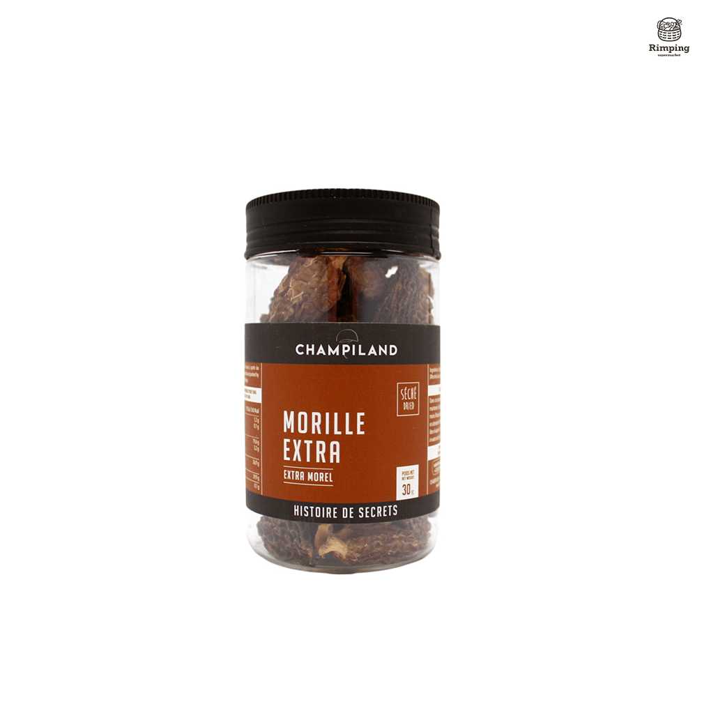 เห็ดมอเรสแห้งแชมปิแลนด์ 30 กรัม : Champiland Extra Morel 30G.