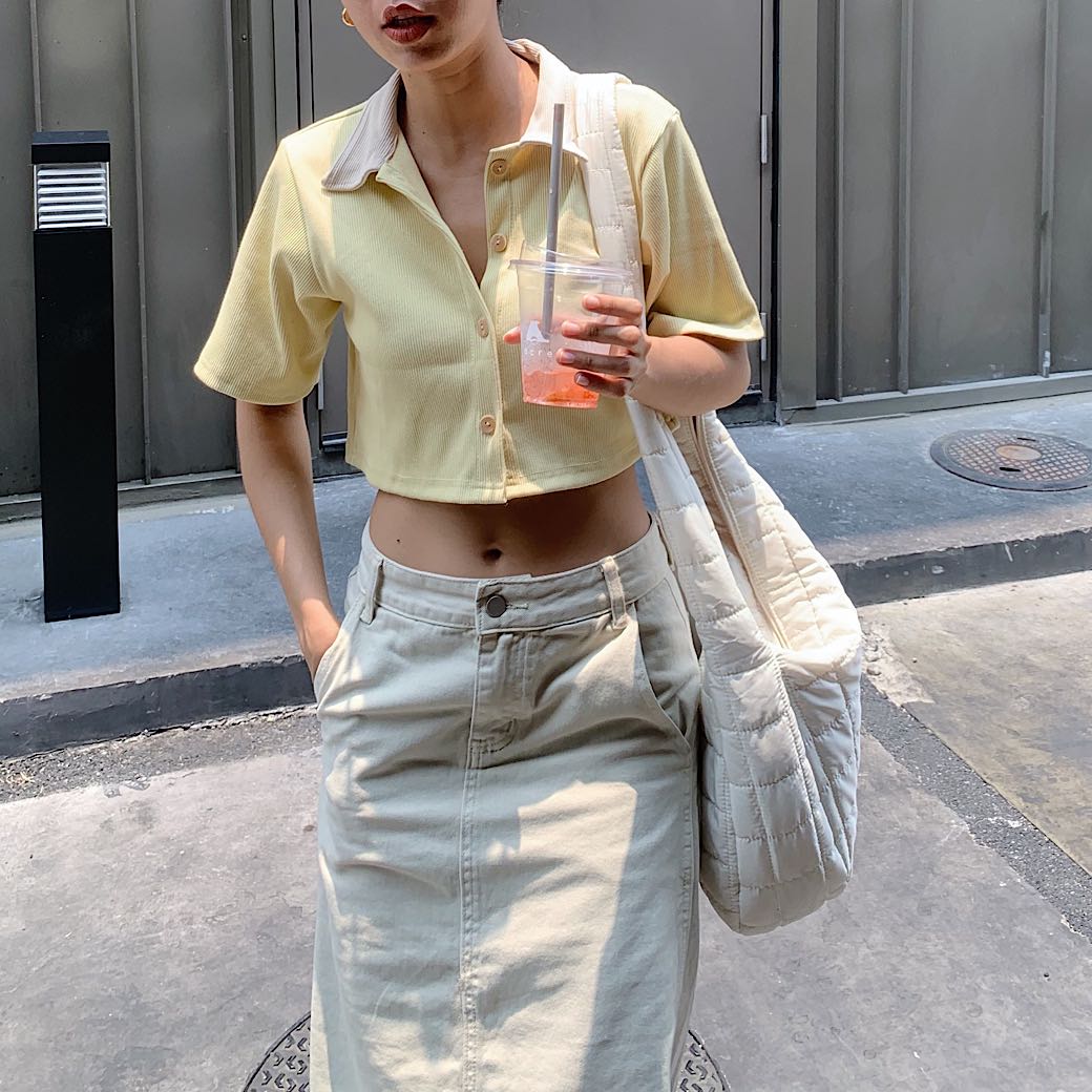 Twinkle polo crop