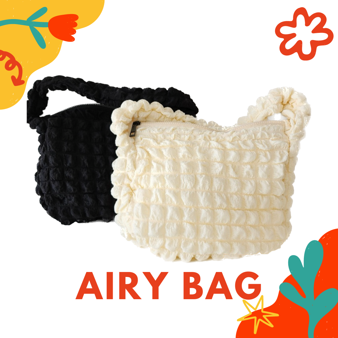 Pre- Airy bag พร้อมส่ง กระเป๋าสะพาย เบา จุได้เยอะ 