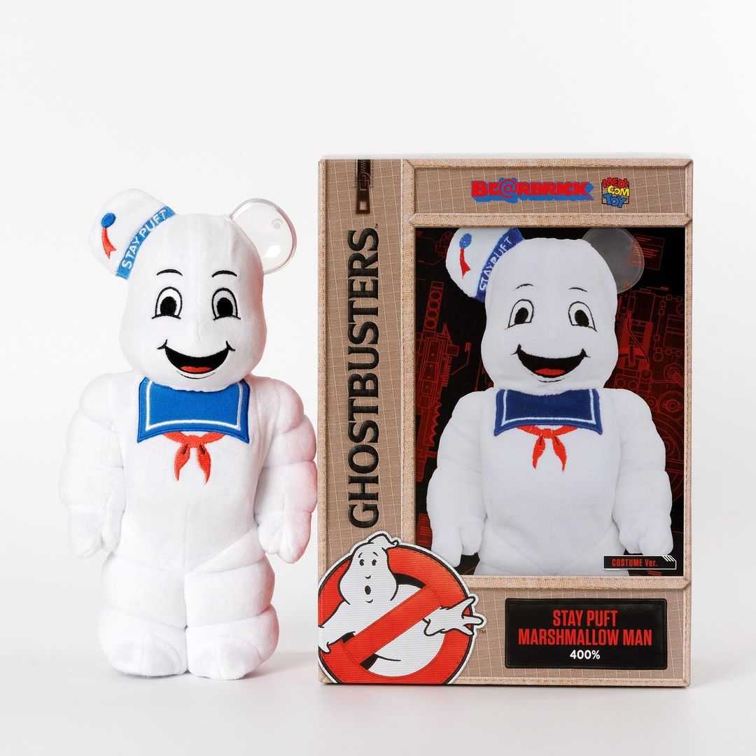 Be@rbrick Ghostbusters Stay Puft Marshmallow costume