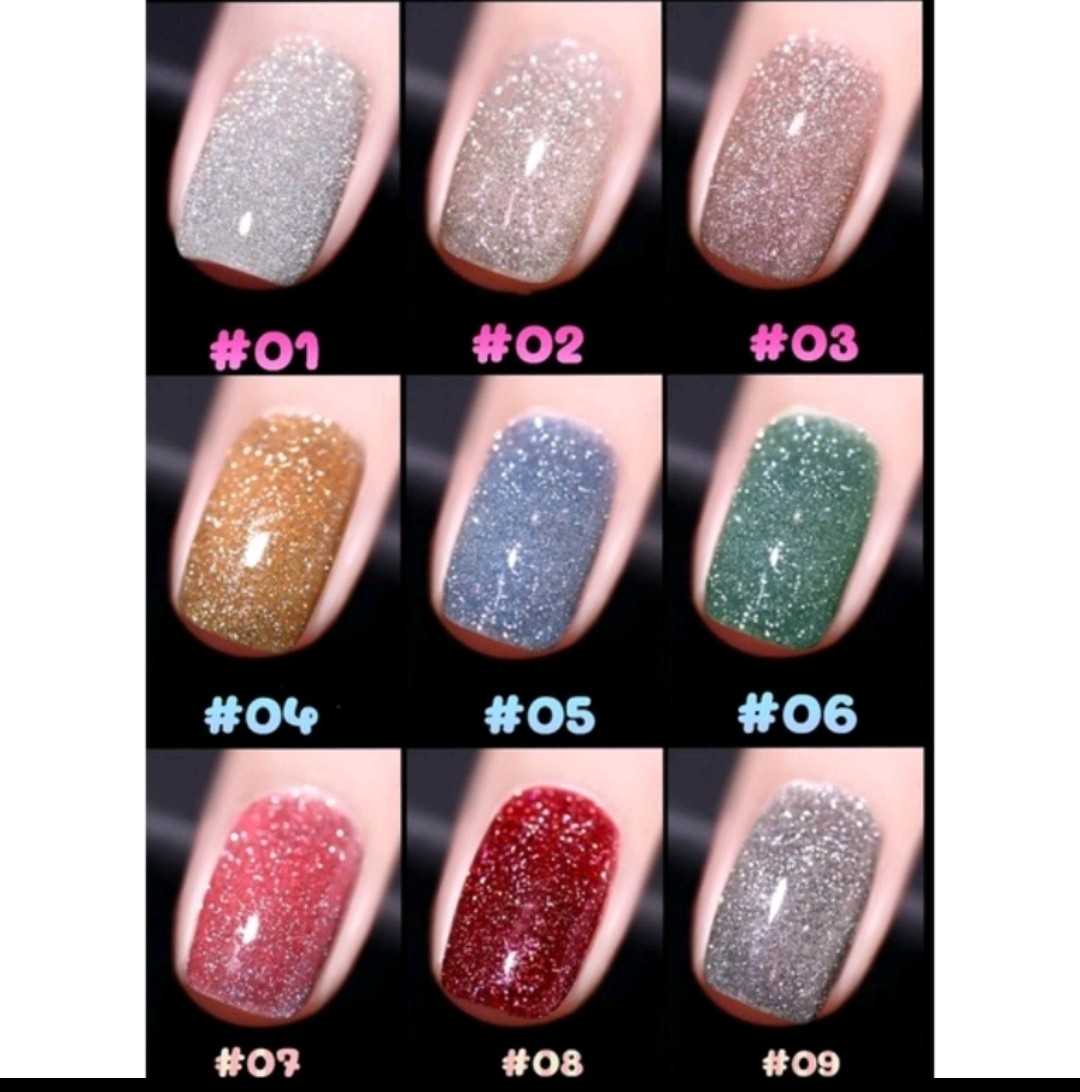 สี AI LA NUO โทนสีแฟลช ชุด40