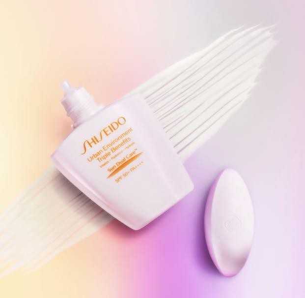ครีมกันแดด Shiseido Urban Environment Triple Benefits Sun Dual Care SPF50+ PA++++ 30ml