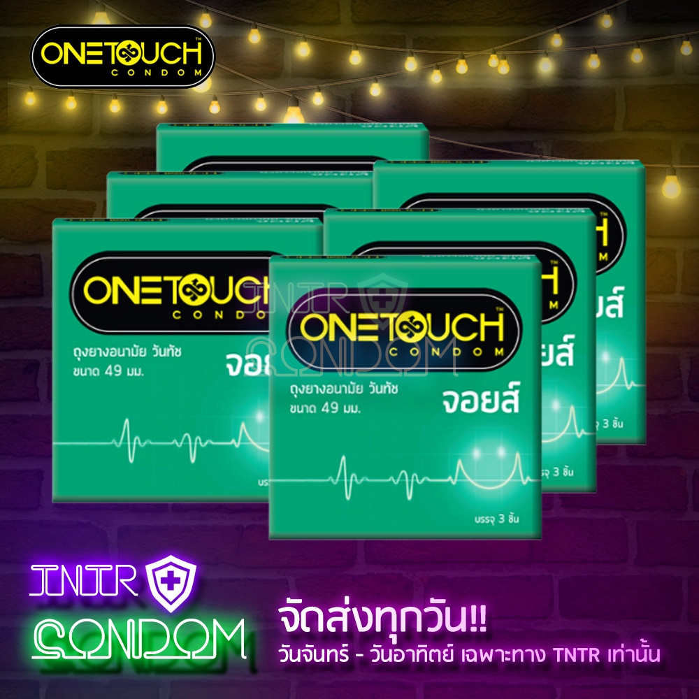 Onetoucth ถุงยางอนามัย วันทัชจอย 6 กล่อง