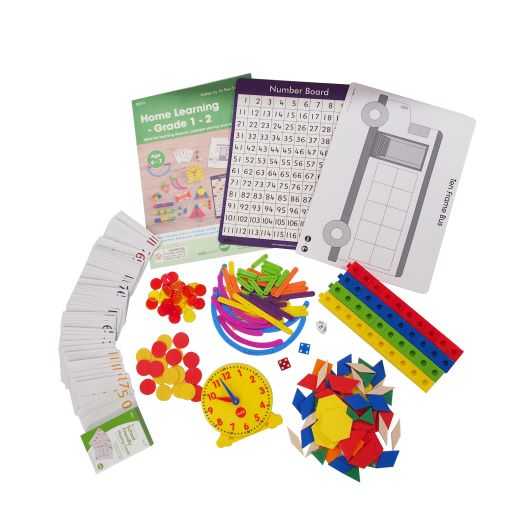 ชุดการเรียนรู้และพัฒนาทักษะทางคณิตศาสตร์รูปแบบ Home Learning