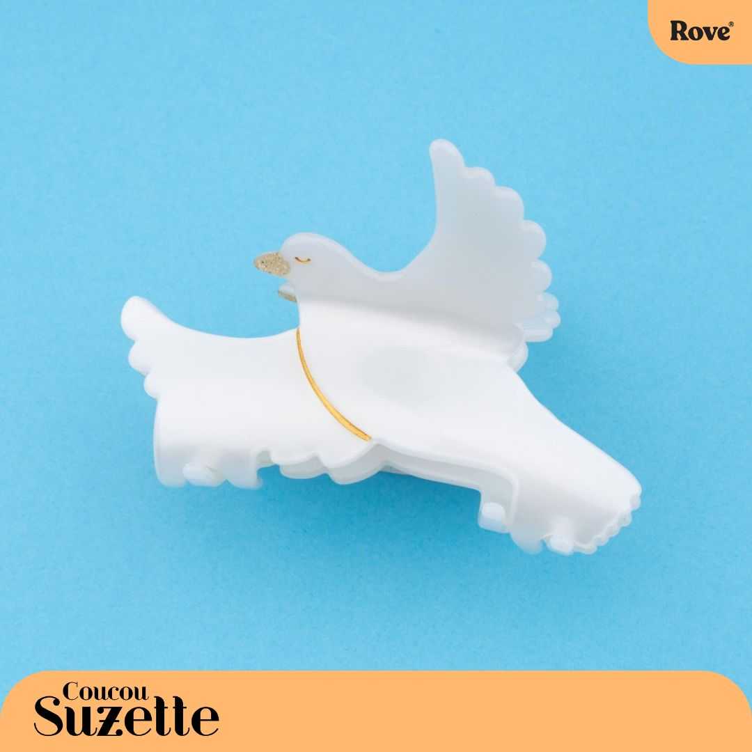 Coucou Suzette Hair Claw - Dove