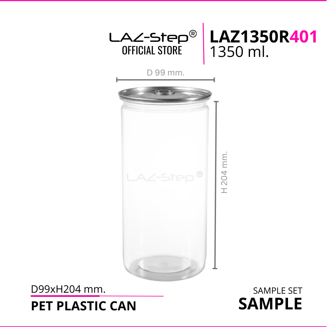 กระป๋องพลาสติก LAZ1350R401